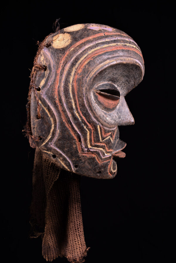 Circumcision Mask - Wood - Lulua - Congo DRC