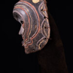 Circumcision Mask - Wood - Lulua - Congo DRC