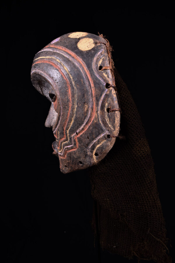 Circumcision Mask - Wood - Lulua - Congo DRC