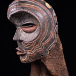 Circumcision Mask - Wood - Lulua - Congo DRC