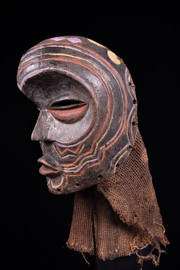 Circumcision Mask - Wood - Lulua - Congo DRC