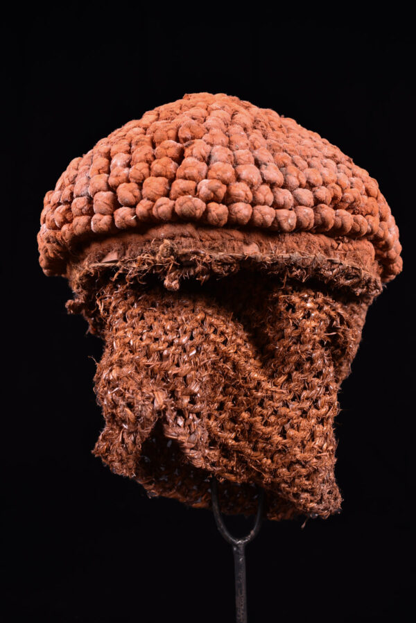 Mwana Pwo Mask - Wood, Rope - Chokwe - DR Congo
