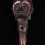 Reliquary Byeri Head - Wood- Fang - Gabon