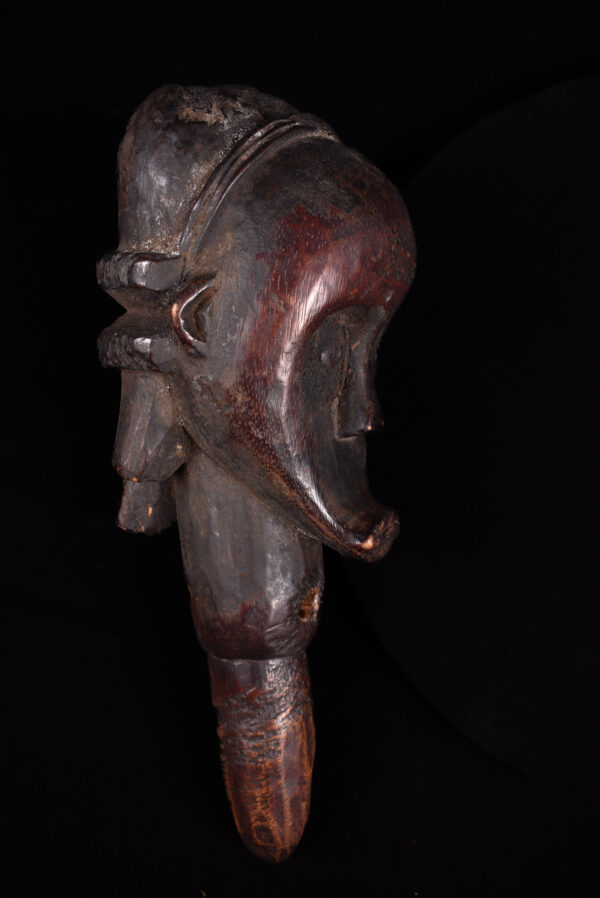 Reliquary Byeri Head - Wood- Fang - Gabon