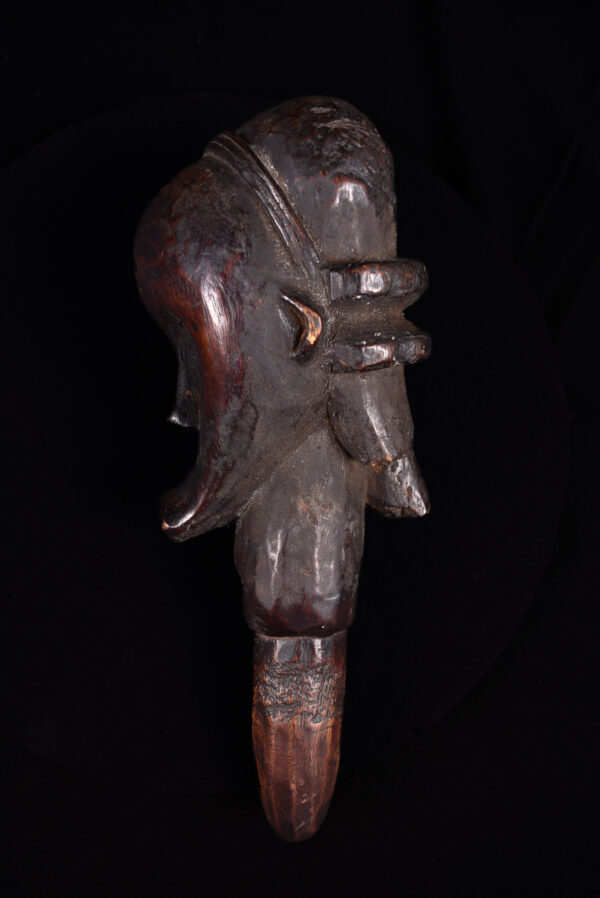 Reliquary Byeri Head - Wood- Fang - Gabon