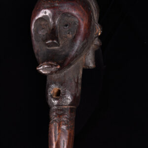 Reliquary Byeri Head - Wood- Fang - Gabon