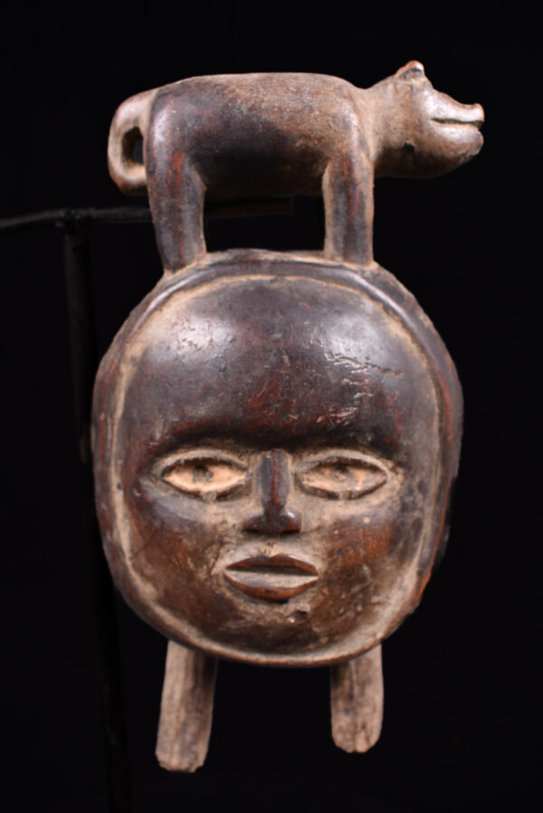 Hunting Bell - Wood - Dibu - Bakongo - DR Congo
