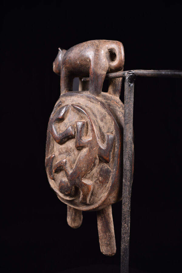 Hunting Bell - Wood - Dibu - Bakongo - DR Congo