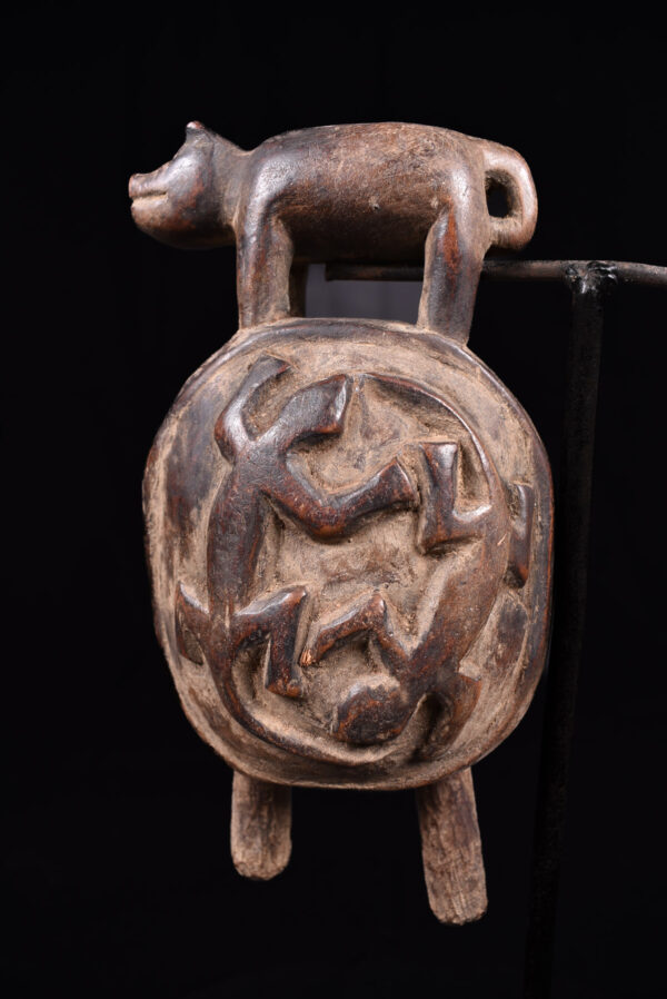 Hunting Bell - Wood - Dibu - Bakongo - DR Congo