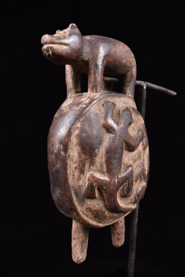 Hunting Bell - Wood - Dibu - Bakongo - DR Congo