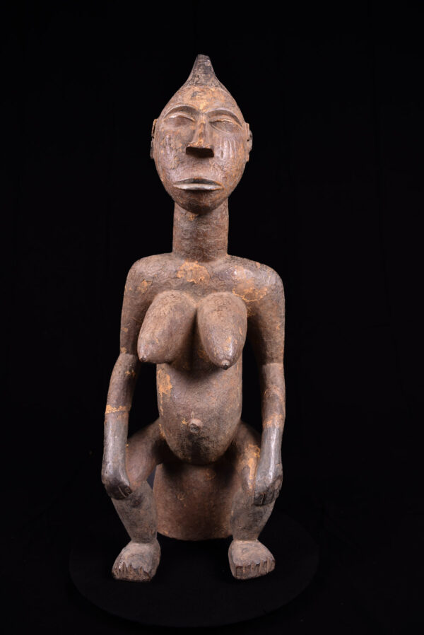 Maternity figure - Wood - Yoruba - Nigeria