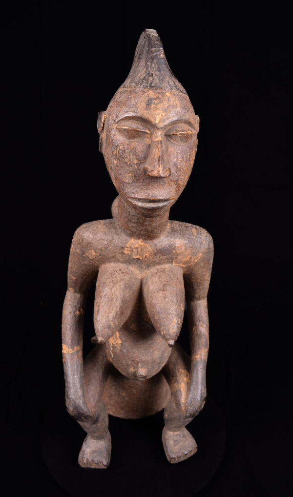 Maternity figure - Wood - Yoruba - Nigeria