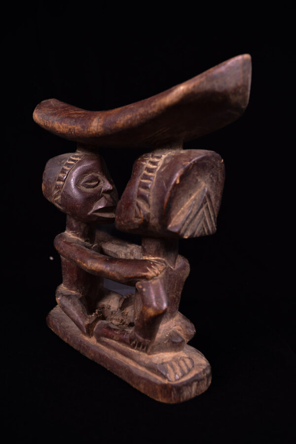 Neck rest - Wood - Luba - Congo DRC