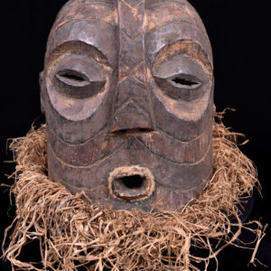 Helmet Mask - Wood - Songye - Congo DRC