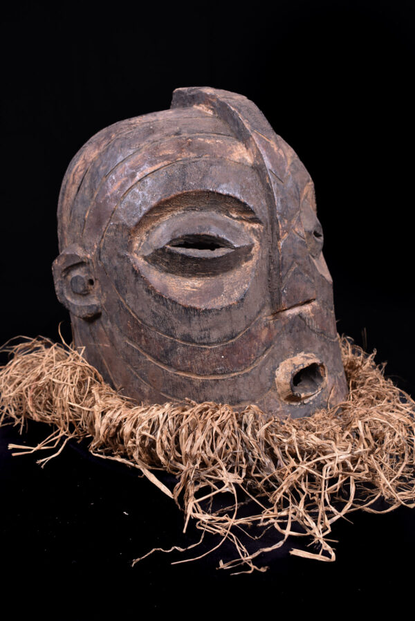 Helmet Mask - Wood - Songye - Congo DRC