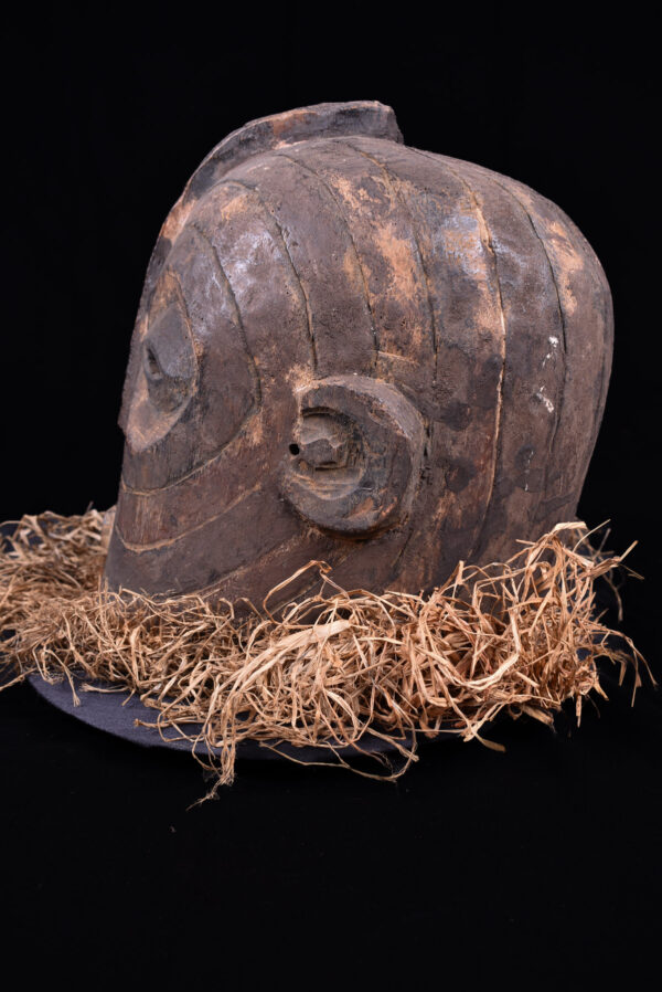 Helmet Mask - Wood - Songye - Congo DRC