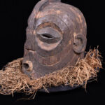 Helmet Mask - Wood - Songye - Congo DRC