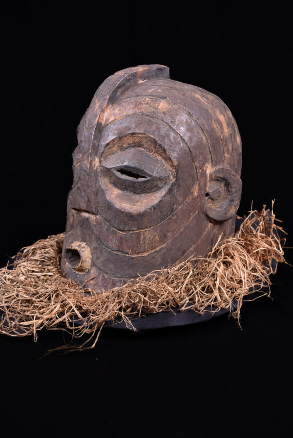 Helmet Mask - Wood - Songye - Congo DRC