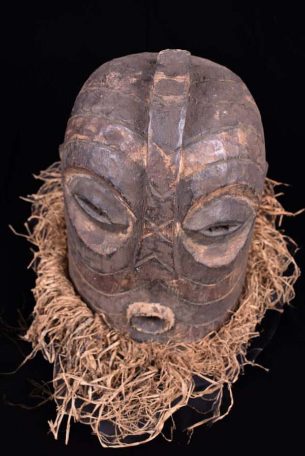 Helmet Mask - Wood - Songye - Congo DRC
