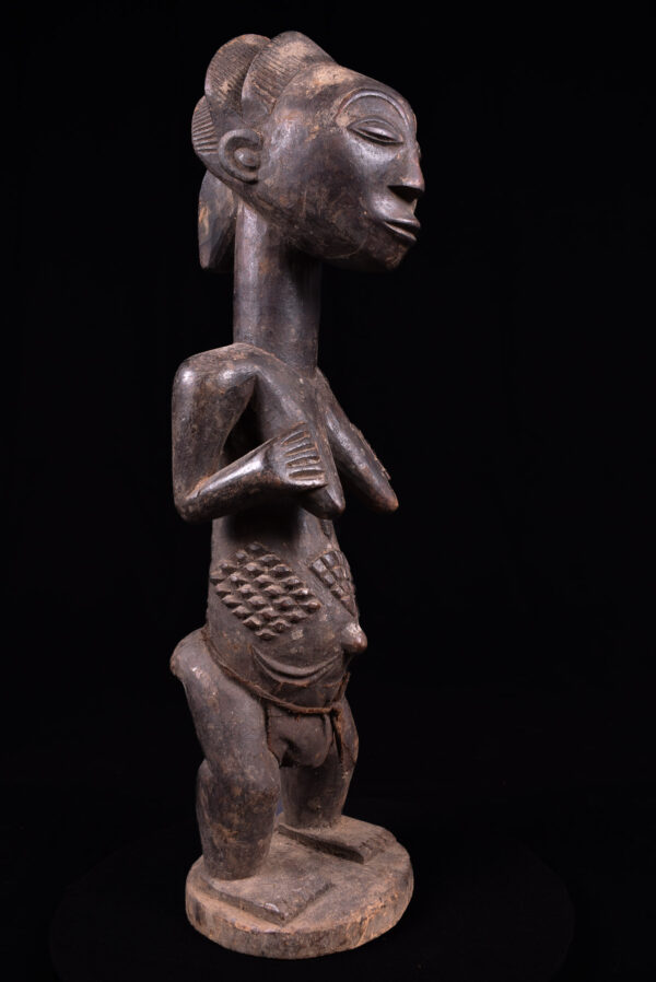 Ancestor figure - Wood - Luba - DR Congo