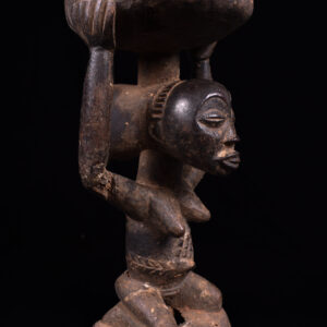 Stool - Wood - Luba - DR Congo