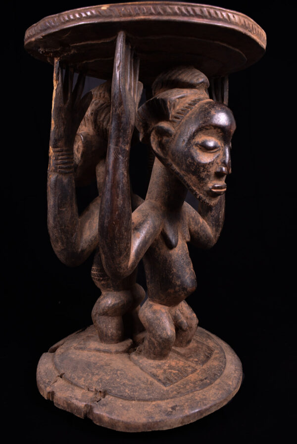 Stool - Wood - Hemba - DR Congo