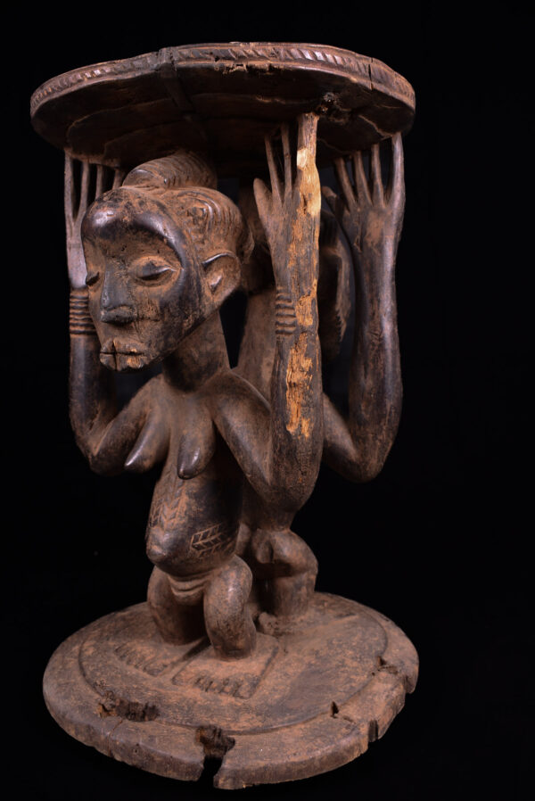 Stool - Wood - Hemba - DR Congo