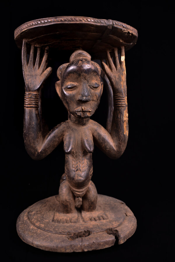 Stool - Wood - Hemba - DR Congo
