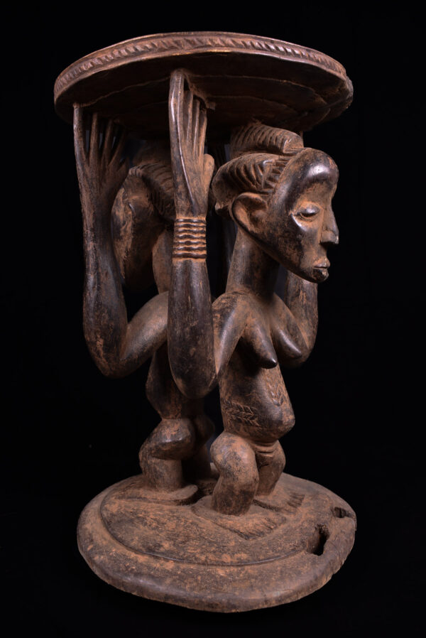 Stool - Wood - Hemba - DR Congo