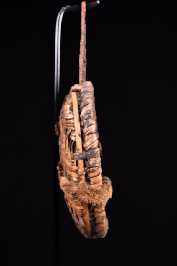 Divination Basket - Wood, Horn, Rattan - Songye - Congo