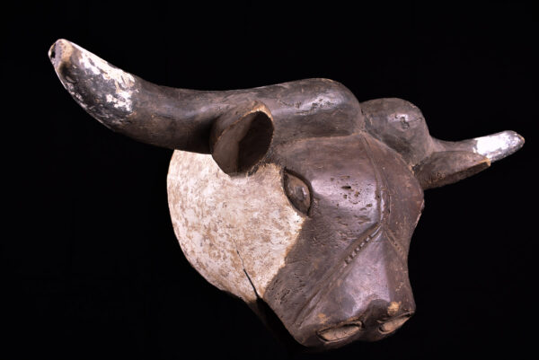 Bull Mask - Wood - Tabwa - Congo