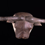 Bull Mask - Wood - Tabwa - Congo