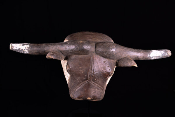 Bull Mask - Wood - Tabwa - Congo