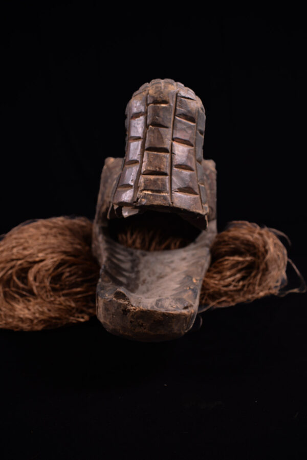 Crocodile Mask - Wood - Bobo - Burkina Faso