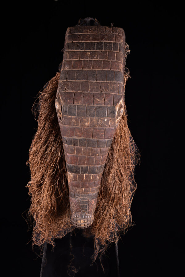 Crocodile Mask - Wood - Bobo - Burkina Faso