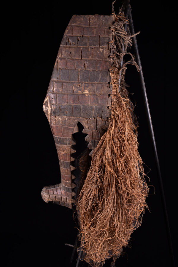 Crocodile Mask - Wood - Bobo - Burkina Faso