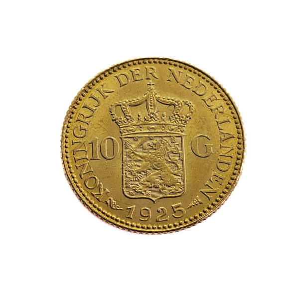 Nederland 10 Gulden 1925-B Wilhelmina