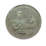Cook Islands 50 Dollars 1992 Bolivar / 500 Years of America Series