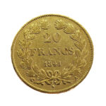 France 20 Francs 1841-A Louis Philippe I