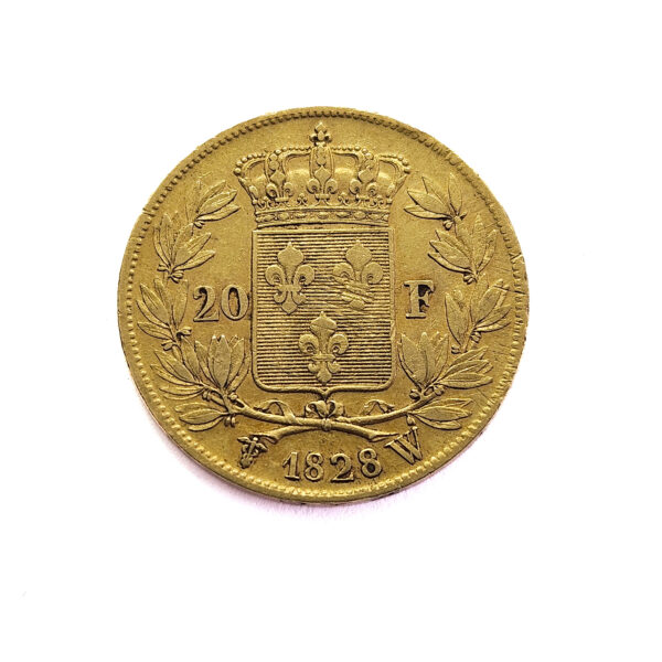 France 20 Francs 1828-W Charles X