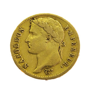 France 20 Francs 1813-A Napoleon