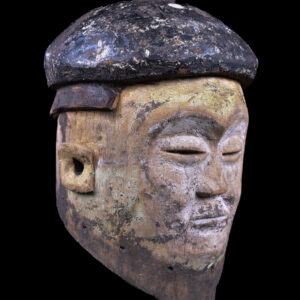 Helmet Mask - Wood- Kwese - Gabon